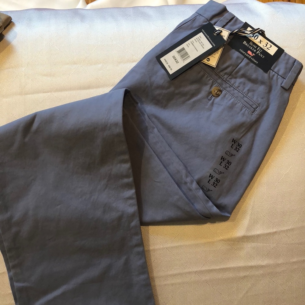 Slim fit breaker pants